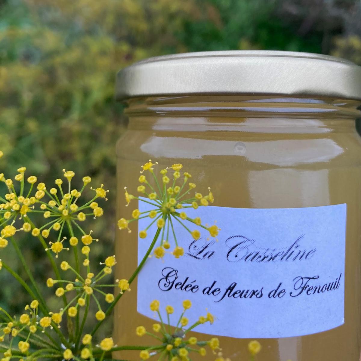 Gelée bio de fleur de fenouil