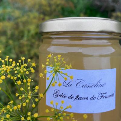 Gelée bio de fleurs de fenouil 100 gr